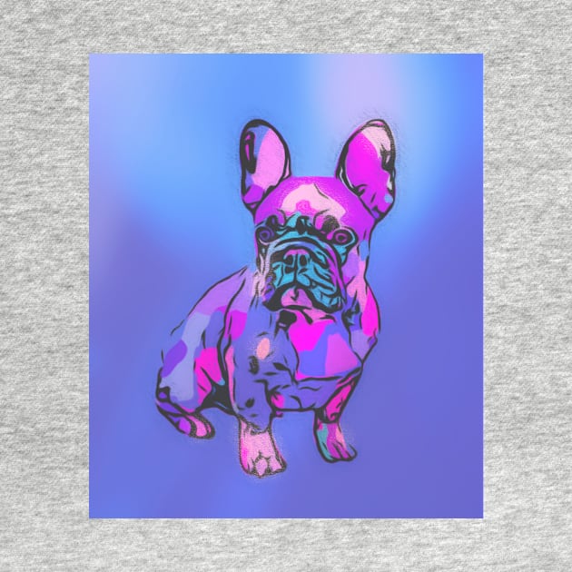 French Bulldog Pop Art by NikkiBear67